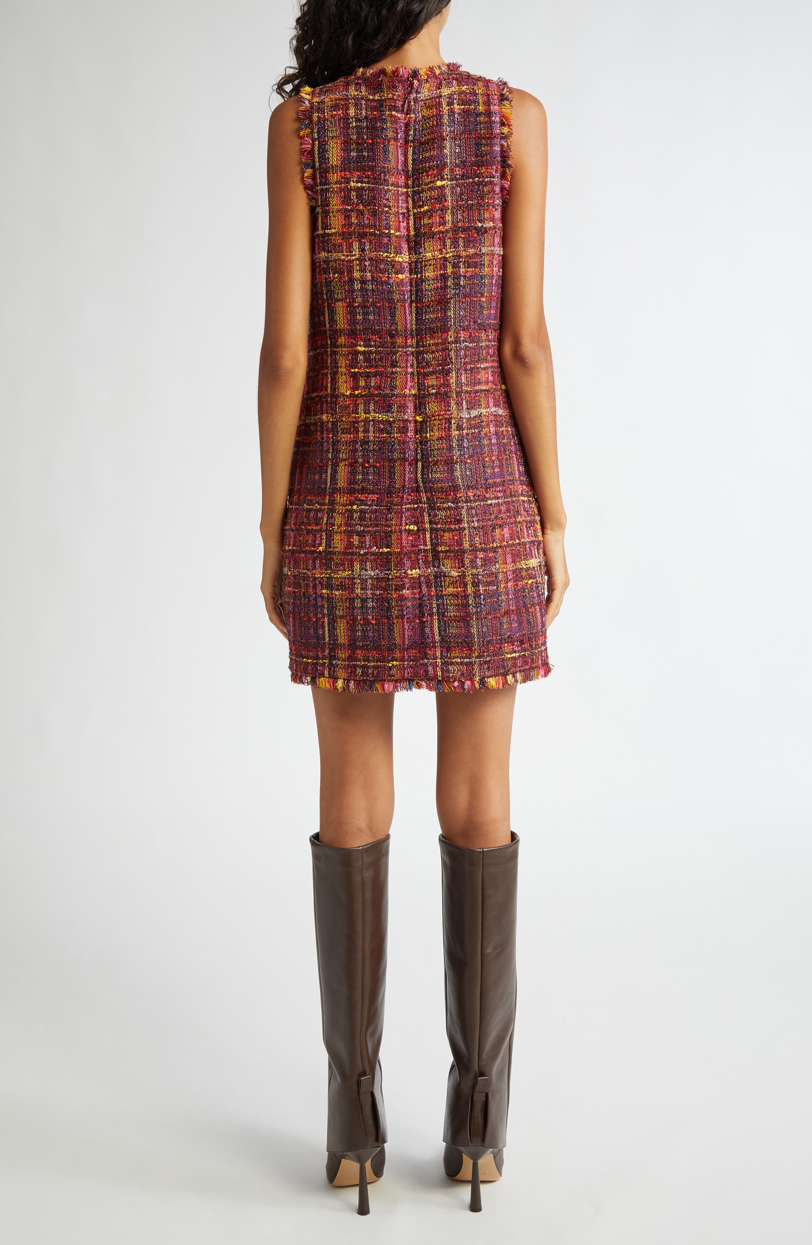 Florian Tweed Shift Dress - image 2