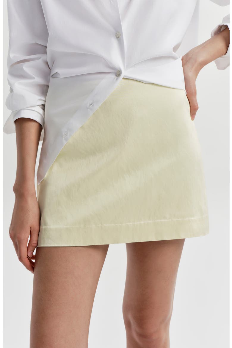 Petra Miniskirt, Alternate, color, LIGHT CANARY