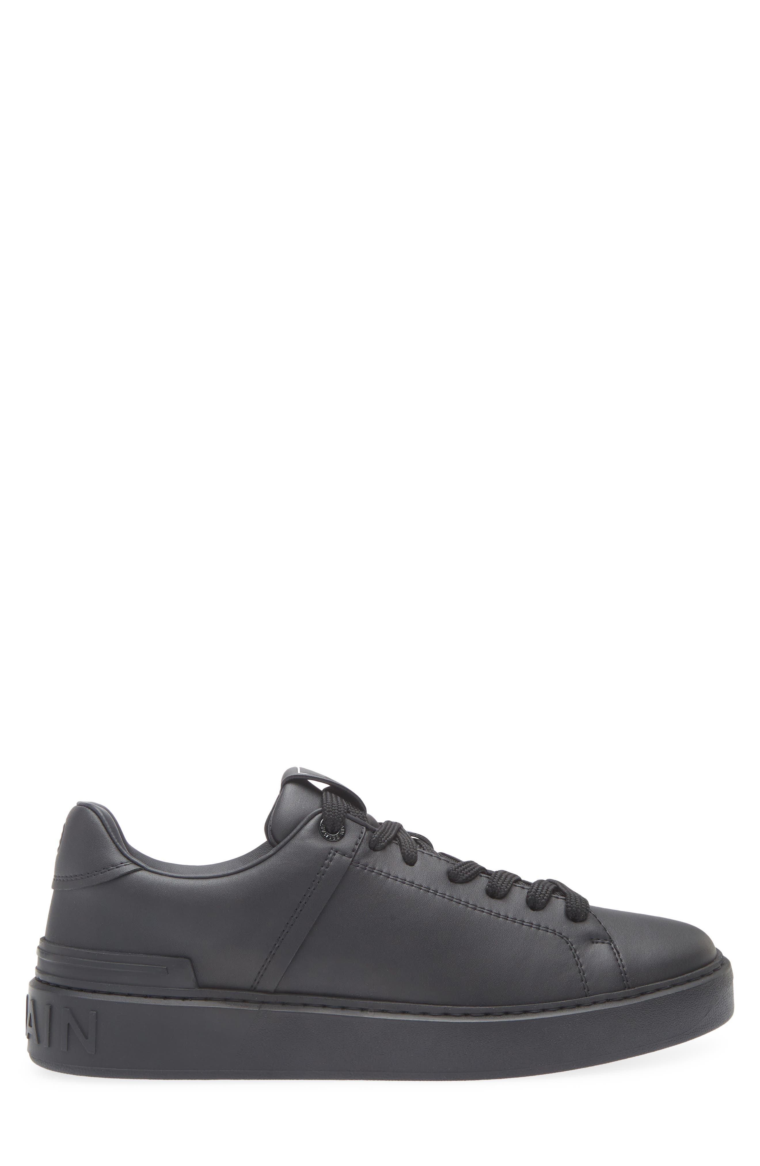 Balmain B-Court Trainer, Alternate, color, 0Pa Black