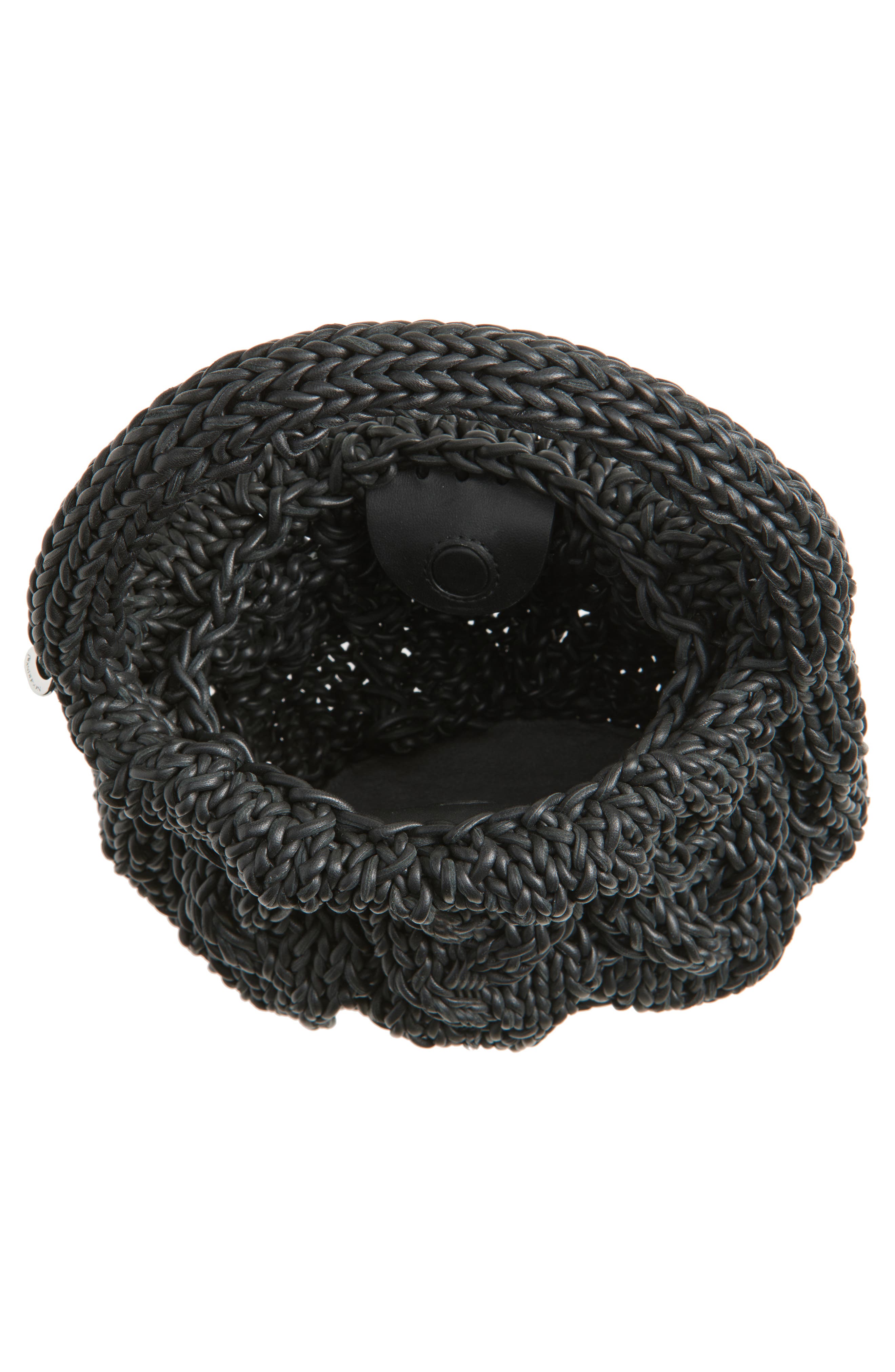 JW Anderson Small Cable Knit Top Handle Bag, Alternate, color, 