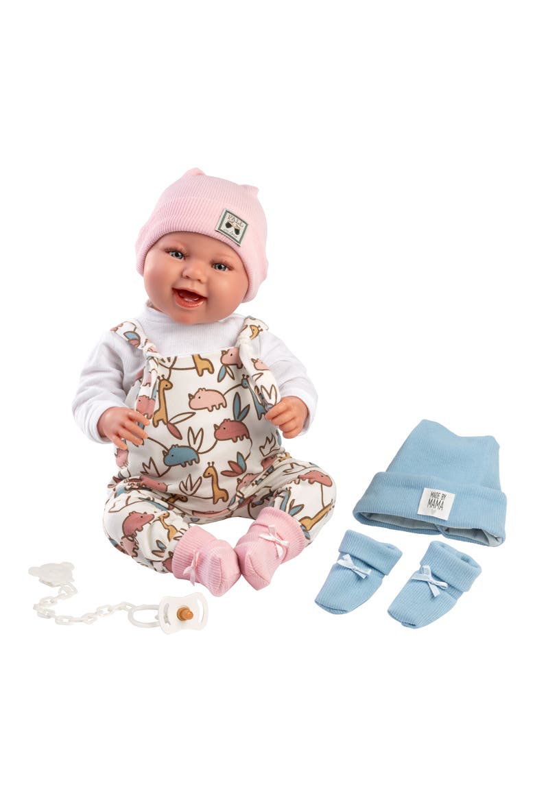 Bobbie 17.3-Inch Laughing Articulated Baby Doll, Alternate, color, MULTI