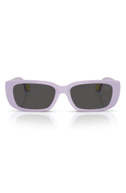 Kids' 50mm Rectangular Sunglasses