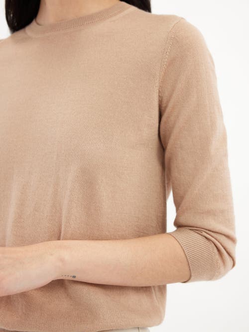 Gobi Mongolian Cashmere Silk Cashmere Crew Neck Top
