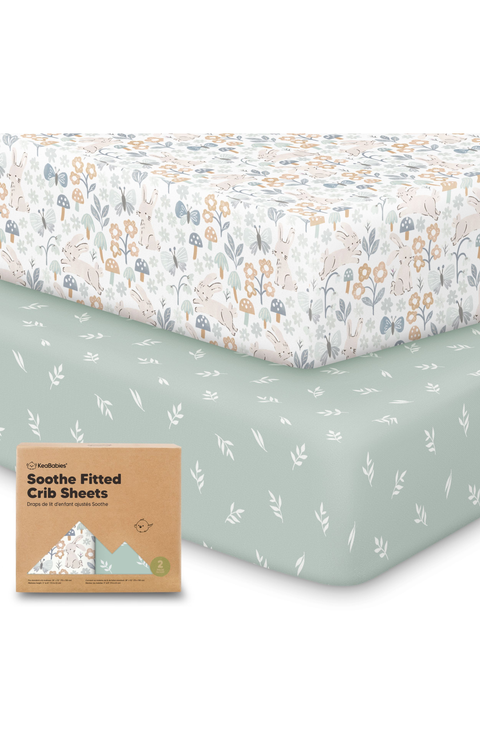 Soothe Fitted Crib Sheet