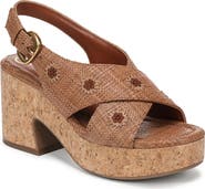 SAM & LIBBY Hanfleur Platform Slingback Sandal