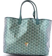 Pre-Owned Goyard Saint Louis Tote Iridescent Coated Canvas PM
