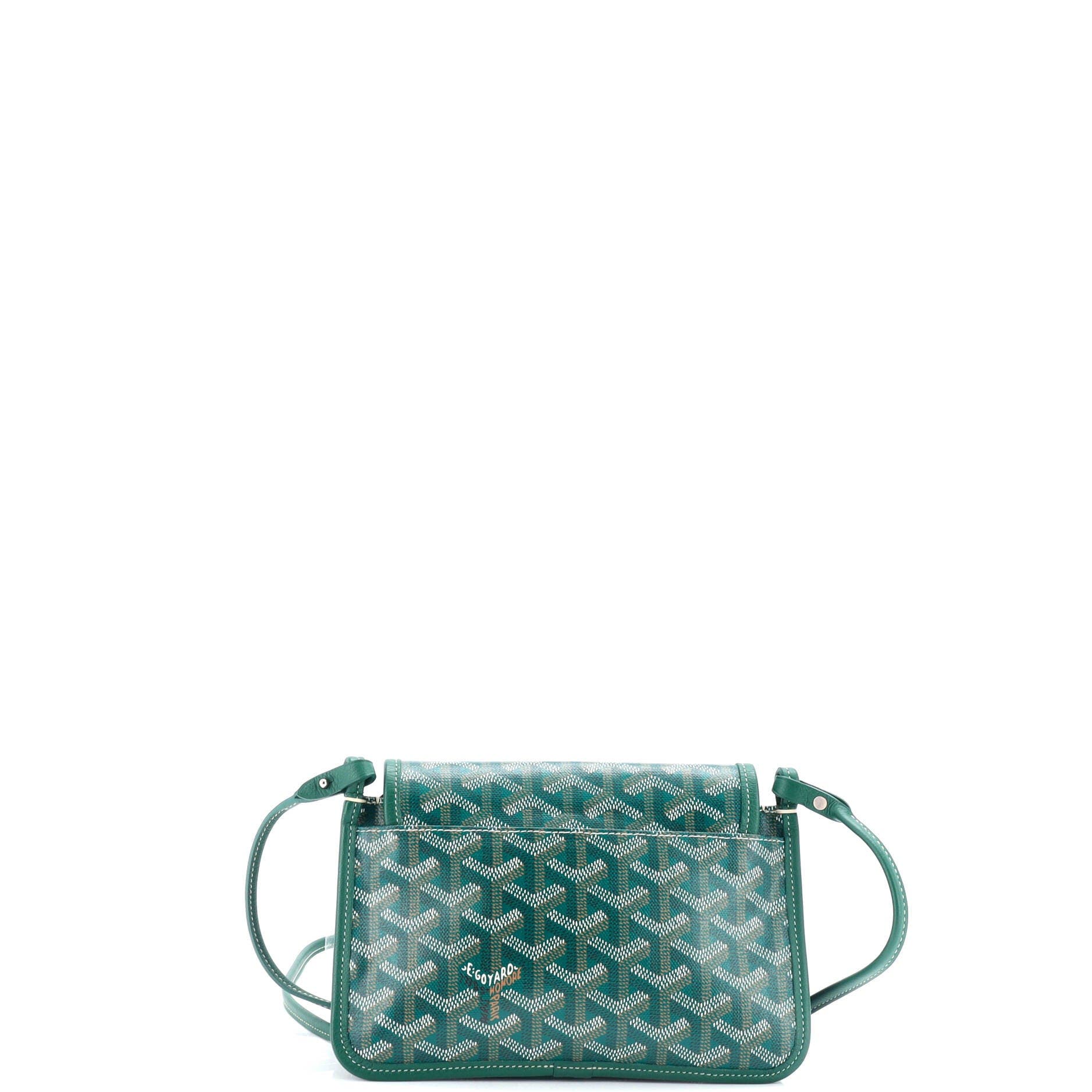 Pre-Owned Goyard Plumet Clutch Wallet Coated Canvas, Alternate, color, 