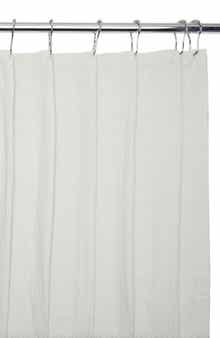 ARTISAN 34 Textured Cotton Shower Curtain