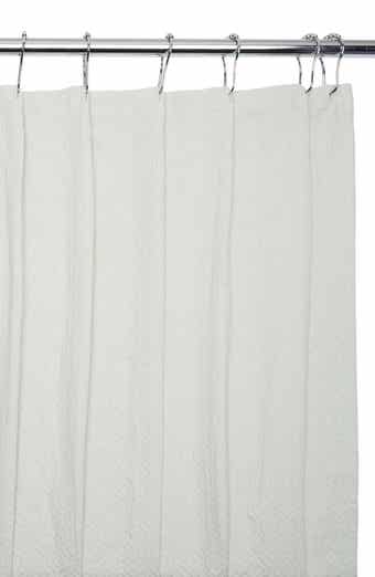 ARTISAN 34 Textured Cotton Shower Curtain