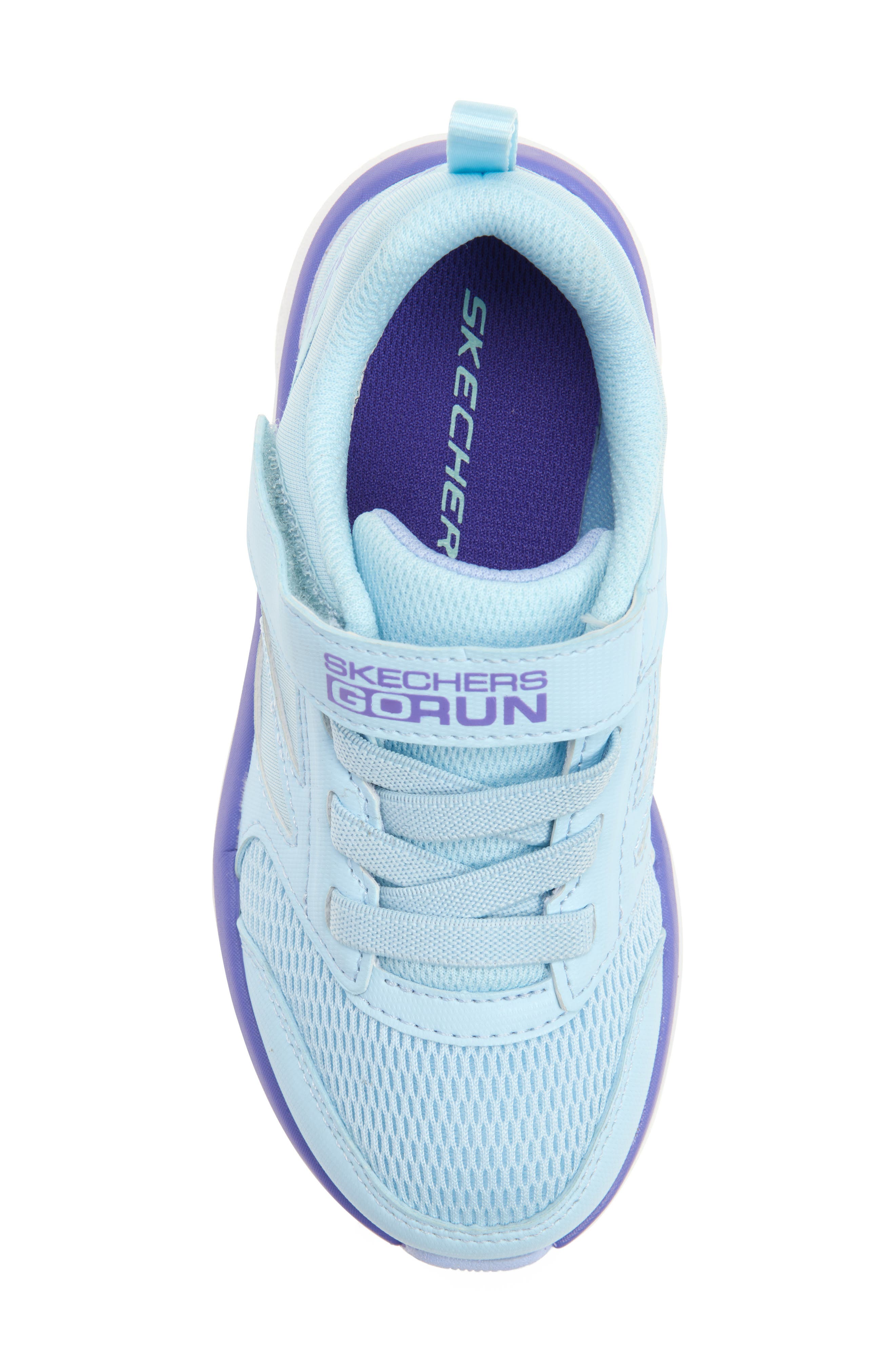 SKECHERS Kids' Go Run Elevate 2.0 Sneaker, Alternate, color, Light Blue
