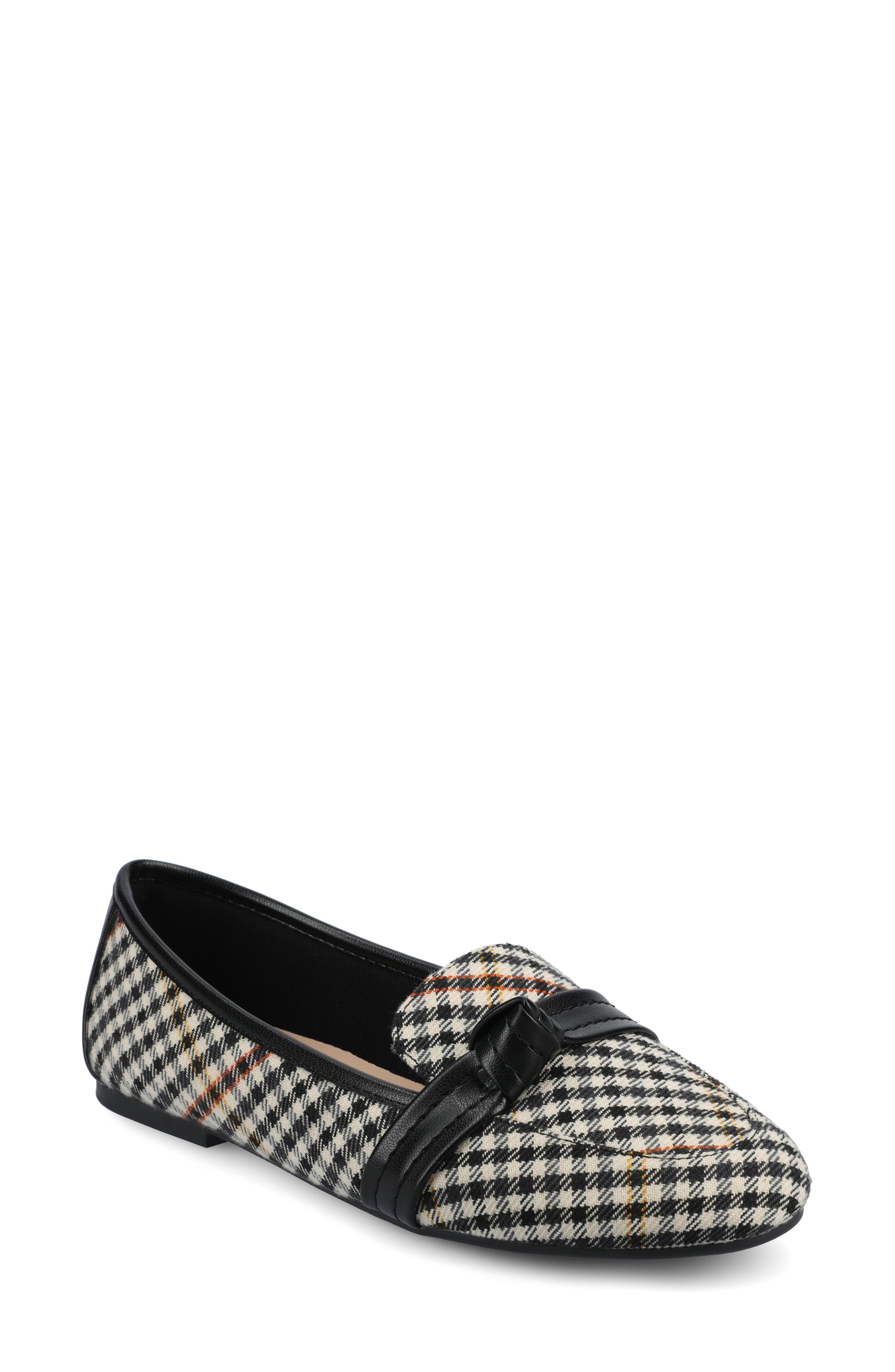 BONE BLACK PLAID