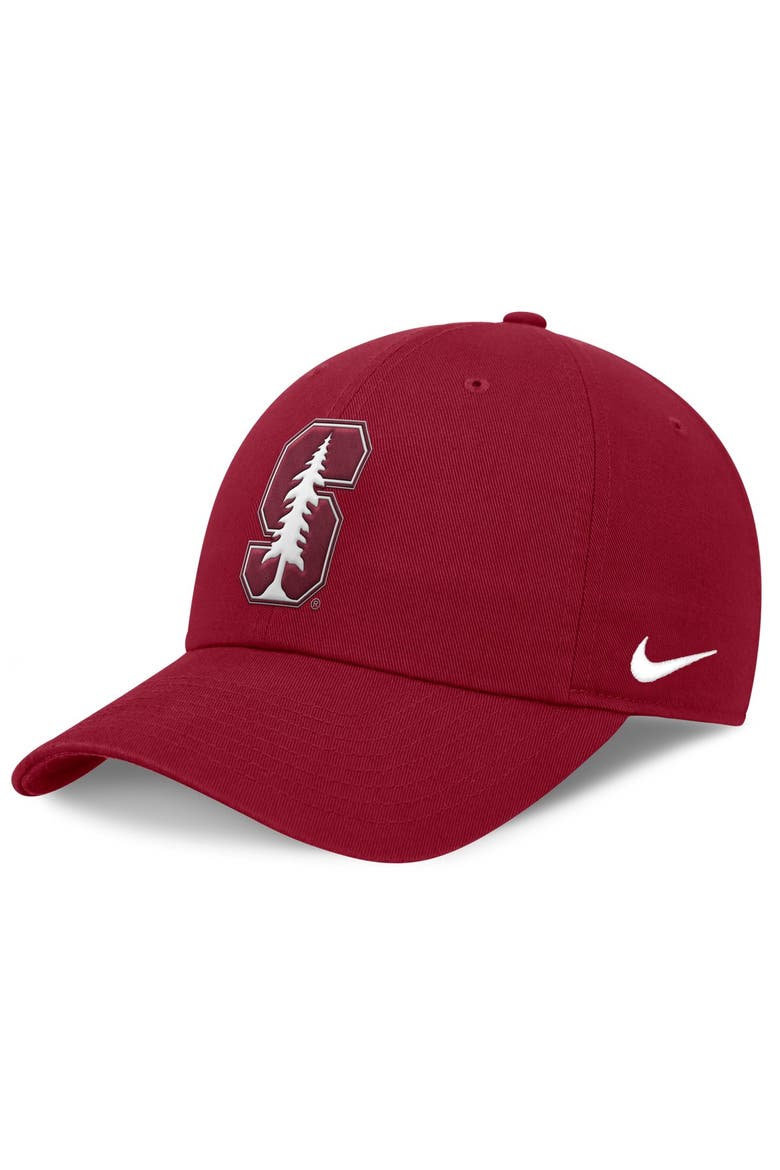Men's Nike Cardinal Stanford Cardinal Club Dri-FIT Adjustable Hat, Main, color, Cardinal