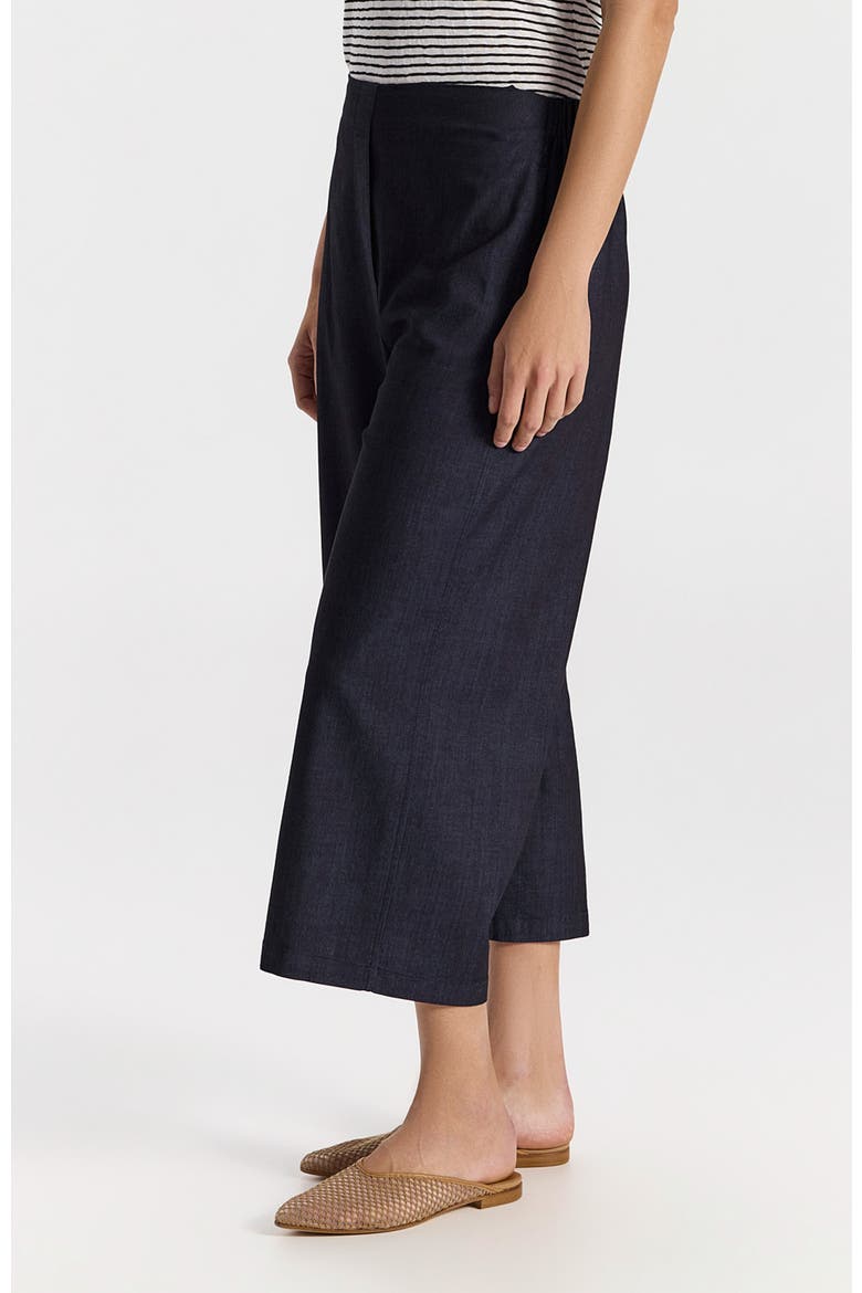 Elior High Waist A-line Trousers, Alternate, color, Deep Navy