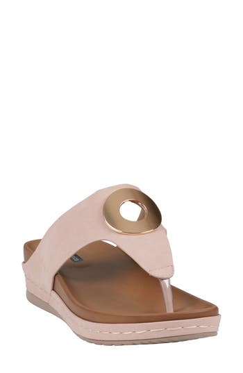 Gc Shoes Seli Comfort Slide Sandal In Blush