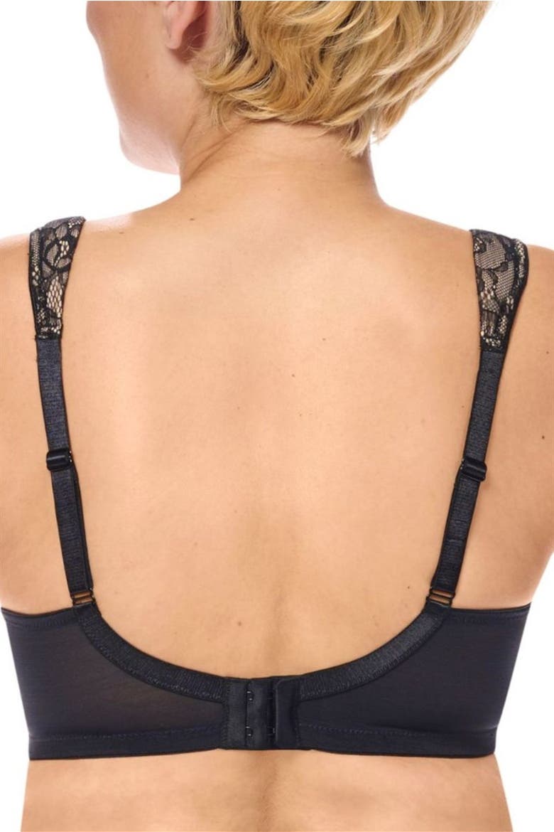 Camilla Padded Wire-Free Bra, Alternate, color, black/sand