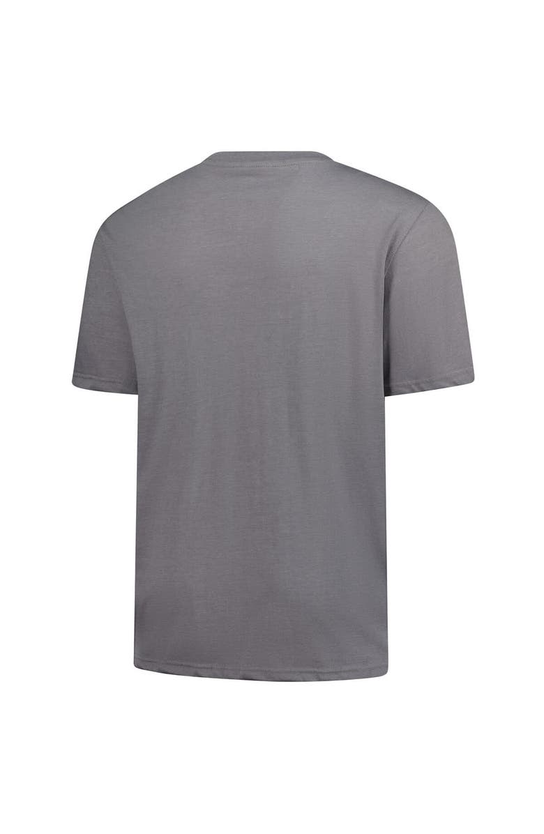 FANATICS Men's Fanatics Heather Gray Detroit Lions Big & Tall Top Notch T-Shirt, Alternate, color,