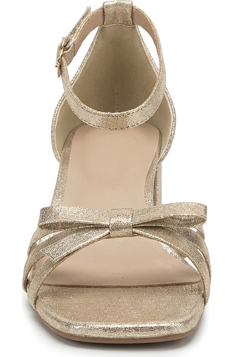JELLYPOP Kids' Zendah Ankle Strap Sandal, Alternate, color, Champagne