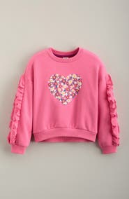 Tucker + Tate Kids' Ruffle Pullover Sweatshirt