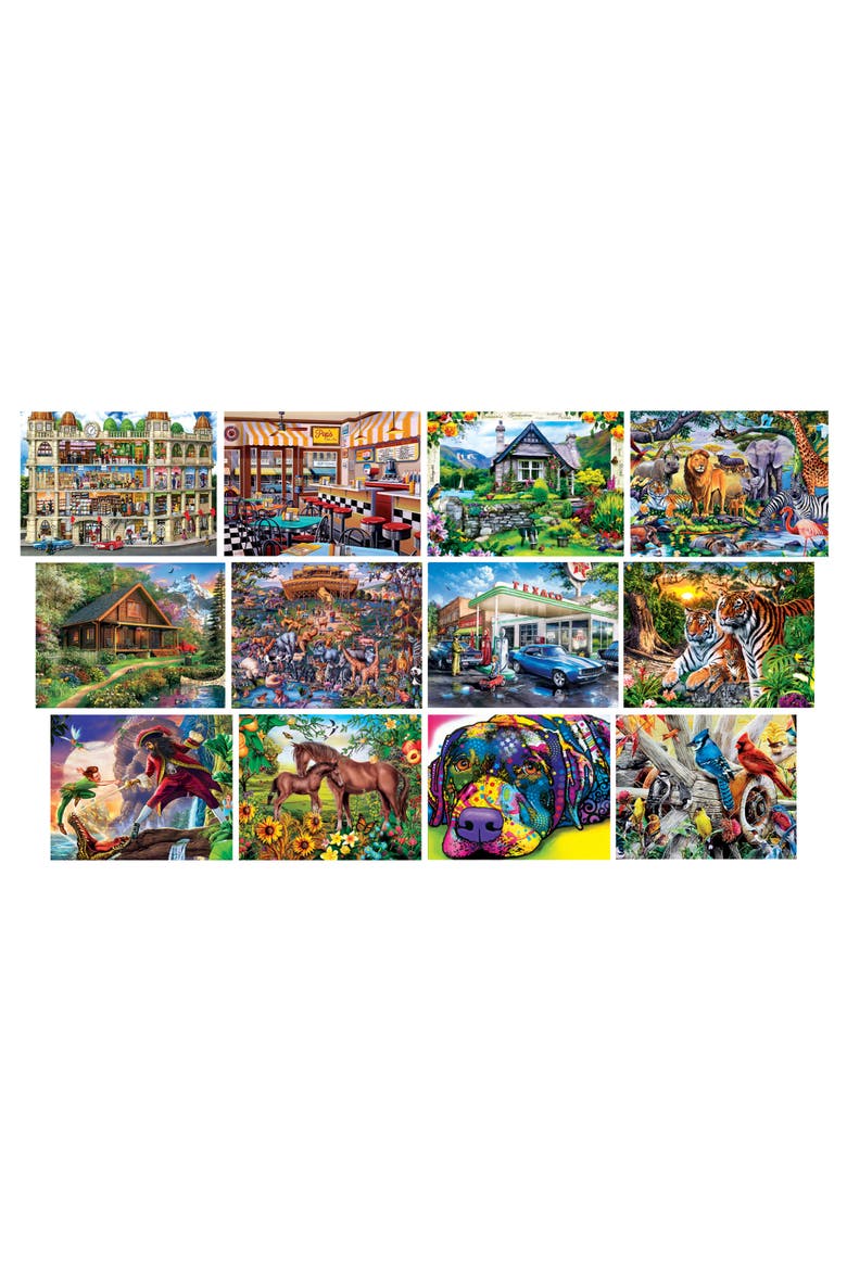 Artist Gallery V1 Puzzle 12 Pack, Alternate, color, Multicolor