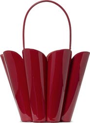 Kate Spade New York the spade patent leather bucket bag