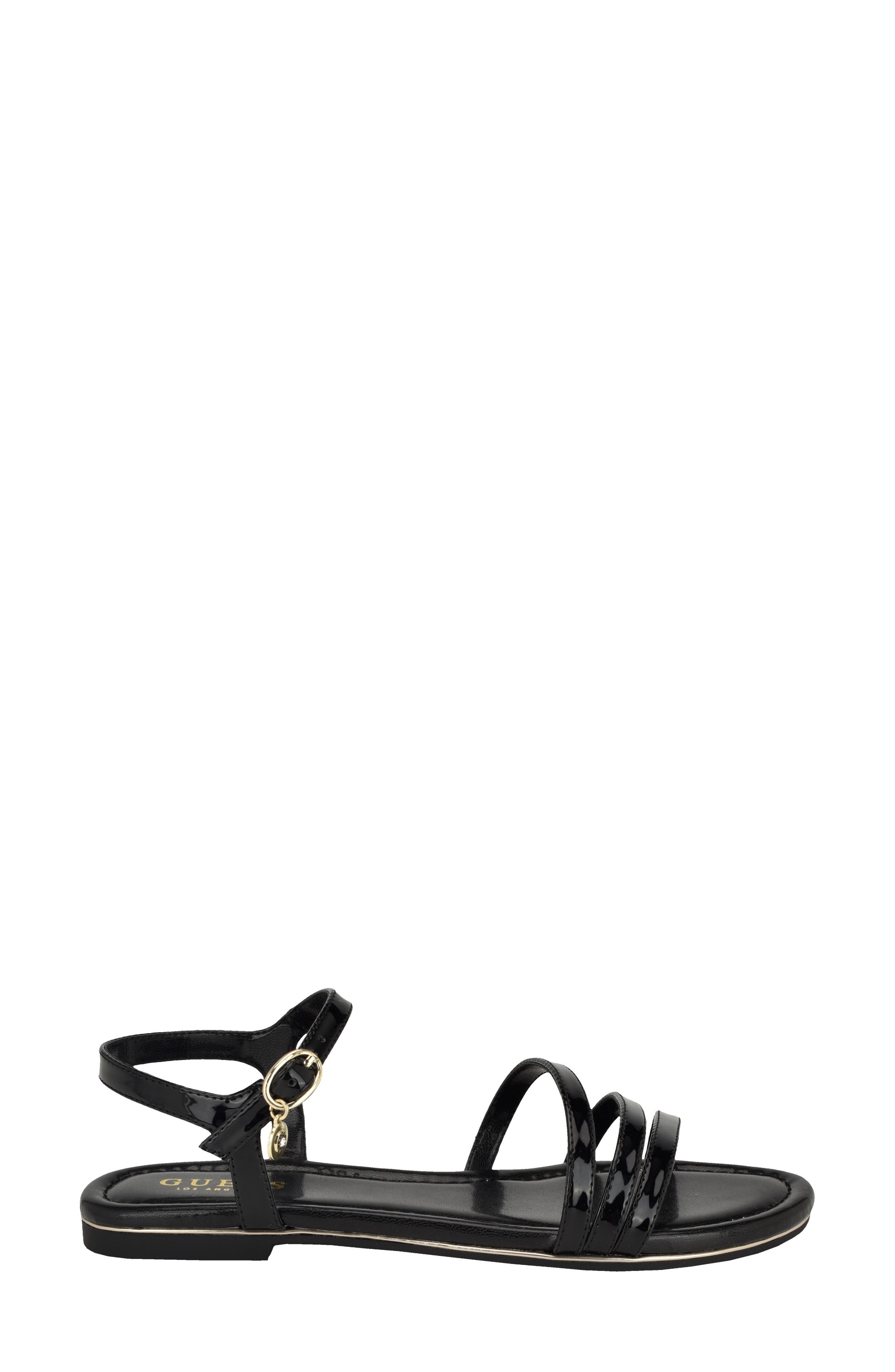 GUESS Lyndy Sandal, Alternate, color, Black