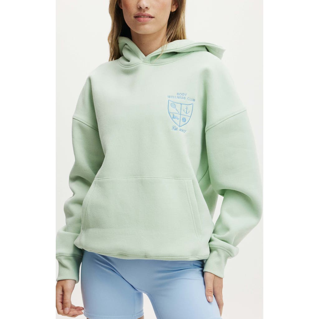 COTTON ON BODY ACTIVE PLUSH PREMIUM GRAPHIC HOODIE