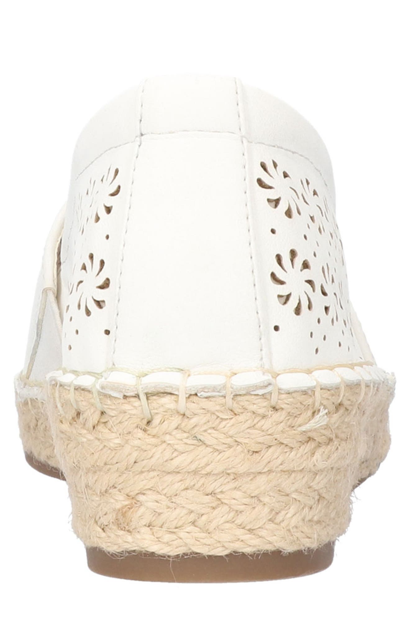 EASY STREET Zenon Laser-Etched Faux Suede Espadrille Slip-On Sneaker, Alternate, color, 