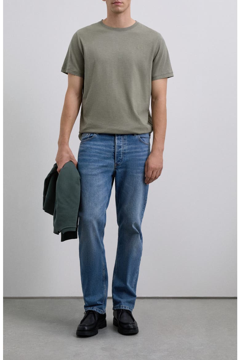 Slub Tee, Alternate, color, Taupe