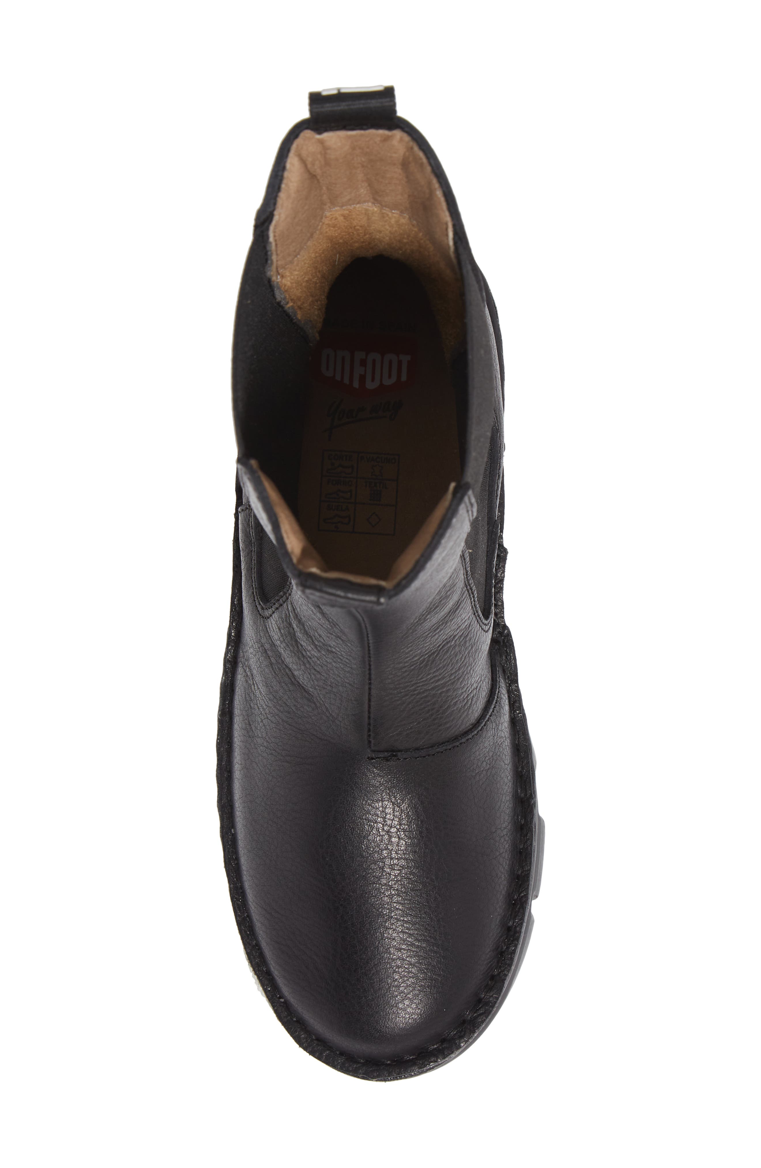 On Foot Wedge Chelsea Boot, Alternate, color, 