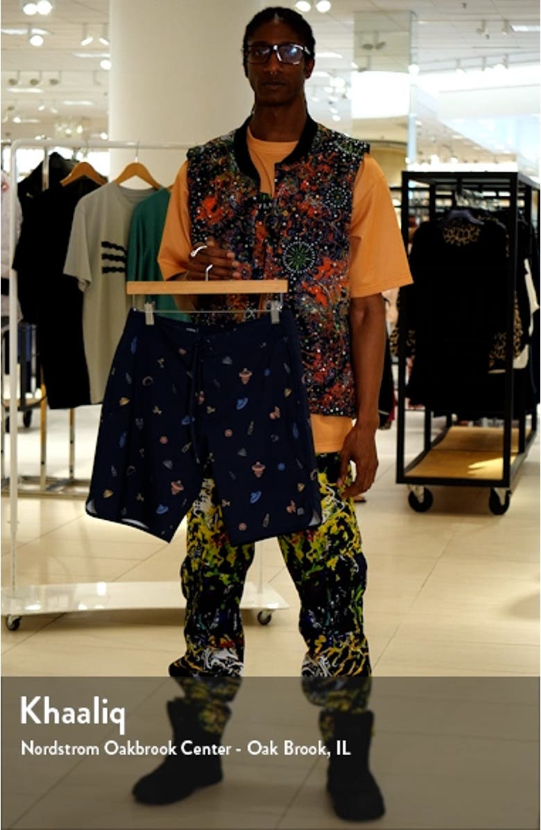 Sunset Mojito Board Shorts, sales video thumbnail