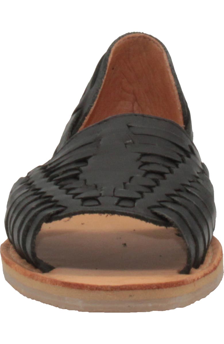 Sbicca Jared Peep Toe Flat, Alternate, color,