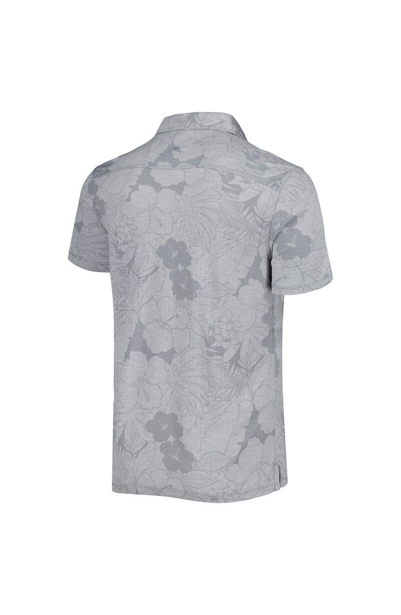 Tommy Bahama Men's Tommy Bahama Gray Tennessee Volunteers Miramar Blooms Polo, Alternate, color, 