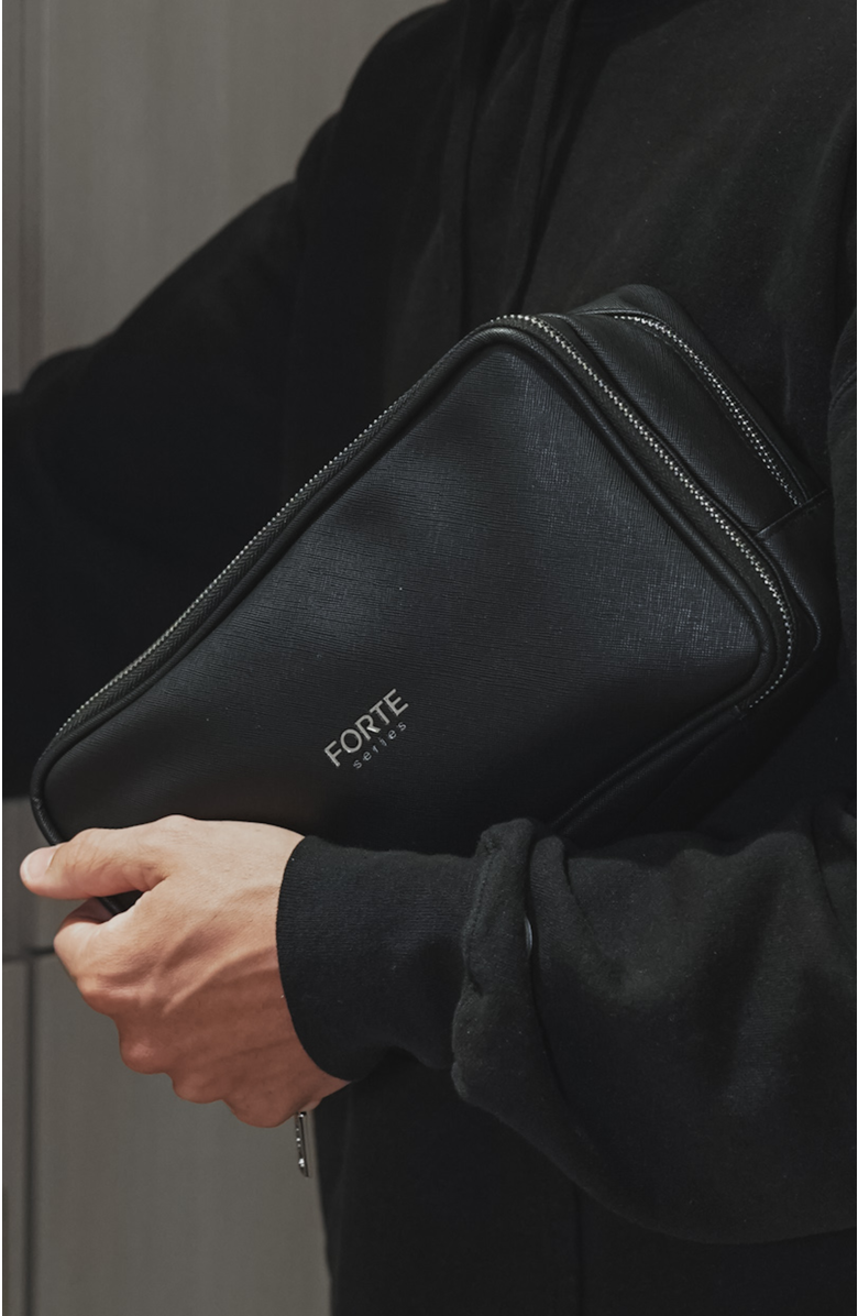 Forte Series Santos Dopp Bag, Alternate, color, Black