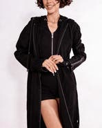 LAS Loungewear Com-pressi-on Me Denim Hoodie