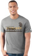 STARTER Men's Starter  Heather Gray San Diego Padres Prime Time Team T-Shirt