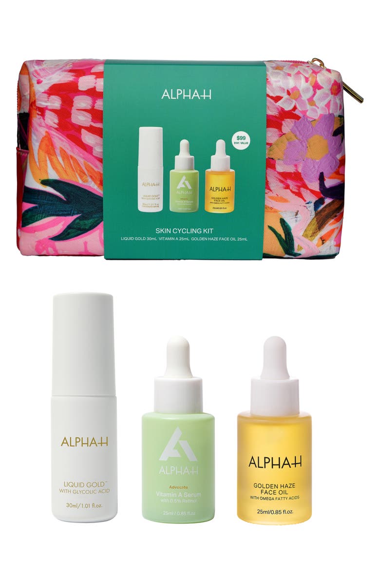 Alpha-H Cycling Skin Care Set (Nordstrom Exclusive) $144 Value, Alternate, color, 