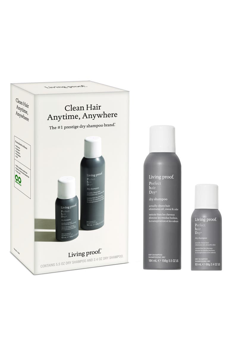 Living proof<sup>®</sup> Clean Hair Anytime, Anywhere Set $46 Value, Main, color,