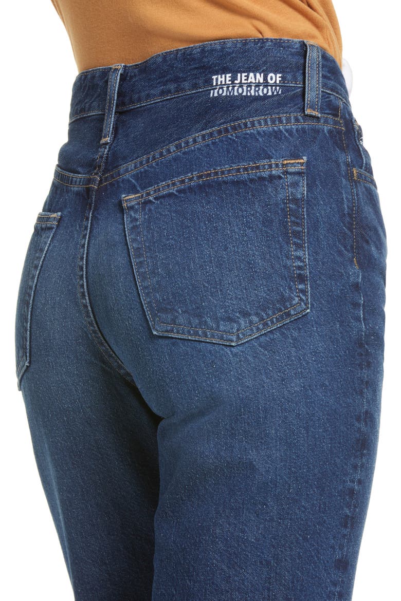 The Jean of Tomorrow Alexxis High Waist Straight Leg Jeans, Alternate, color, METROPOLITAN