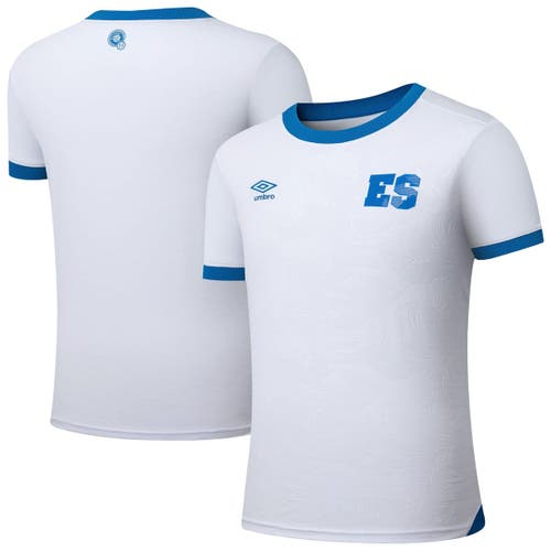 Umbro White El Salvador National Team 2025 Away Replica Jersey