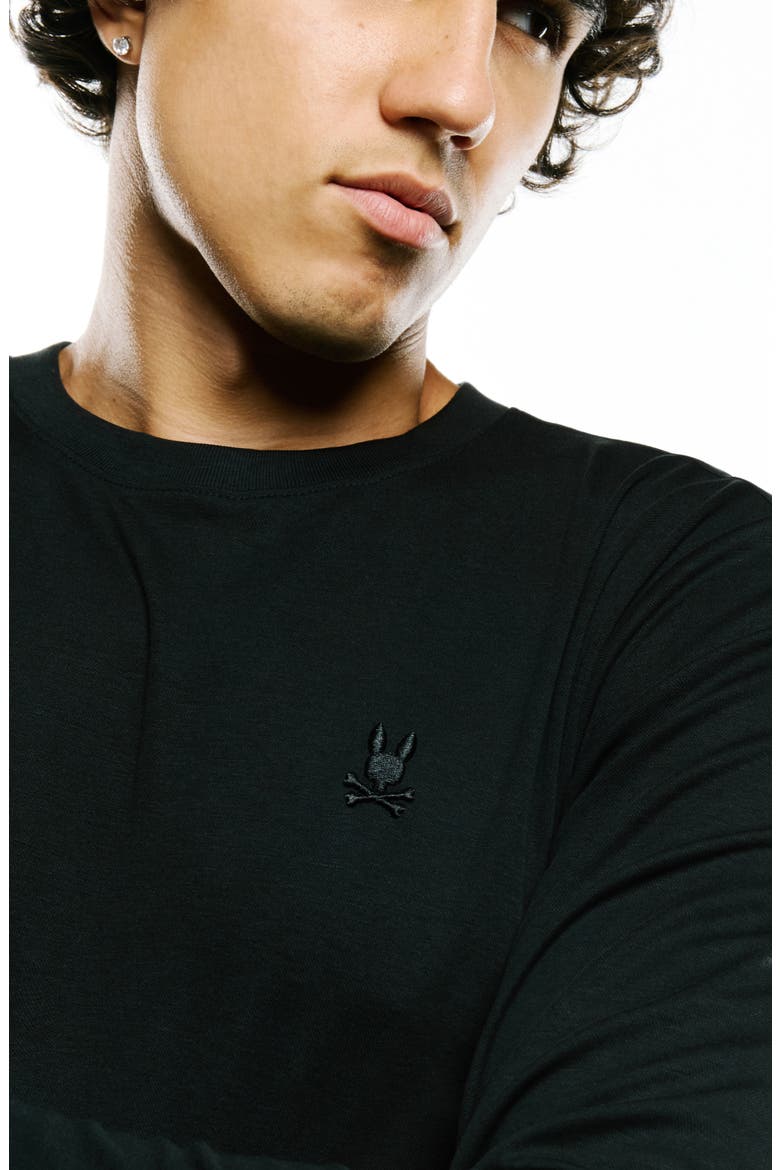 Bryce Performance Long Sleeve T-Shirt, Alternate, color, BLACK