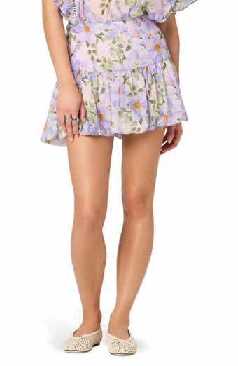 Alea Bubble Hem Miniskirt