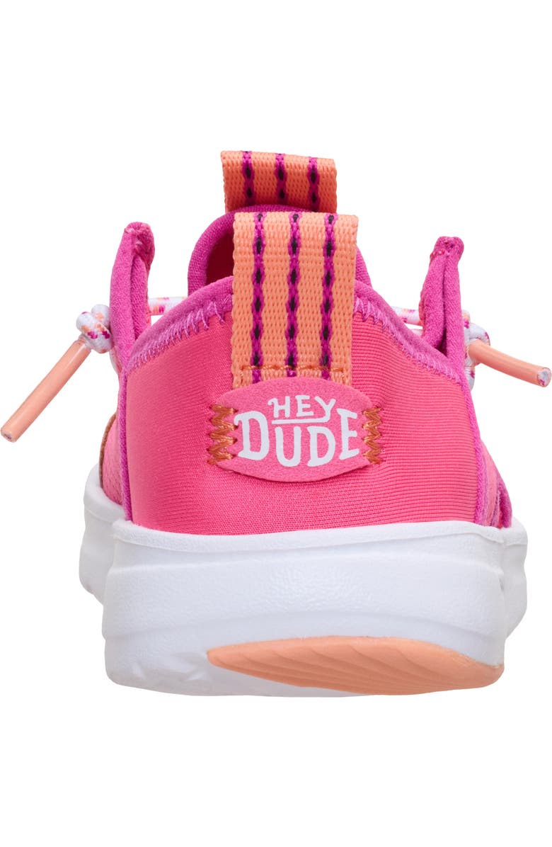 Hey Dude Kids' Wally Hey2O Wander Mesh Slip-On, Alternate, color, Fandango Pink