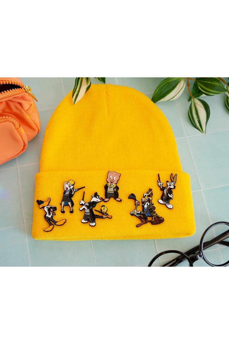 Warner Bros. 100 Looney Tunes x Harry Potter 6-Pin Set, Alternate, color, Gold