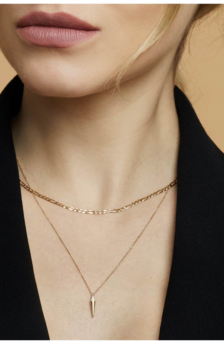 Oradina 14K Yellow Gold Enchanted Pendant Necklace, Alternate, color, Yellow Gold