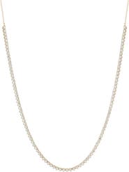 Adina Reyter Half Riviera Diamond Necklace