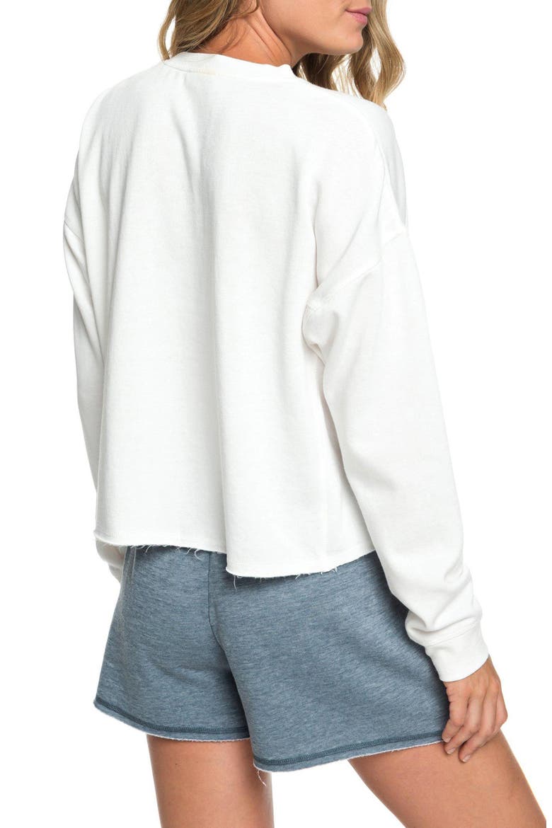 Dream Believer Sweatshirt, Alternate, color, MARSHMALLOW