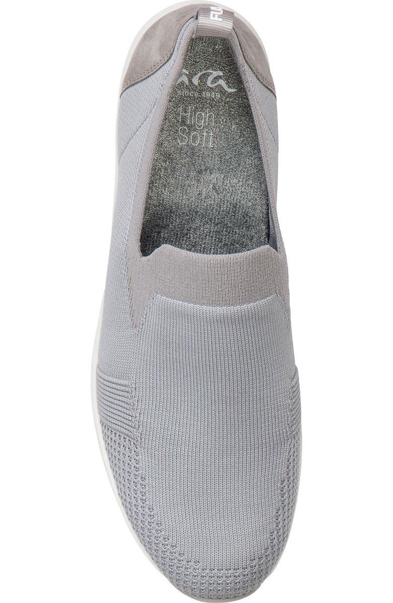 ara Leena II Slip-On Sneaker, Alternate, color, Pebble Woven Stretch