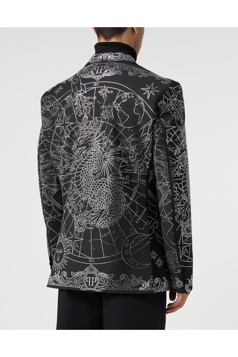 Blazer Stones Zodiac Men, Alternate, color, black