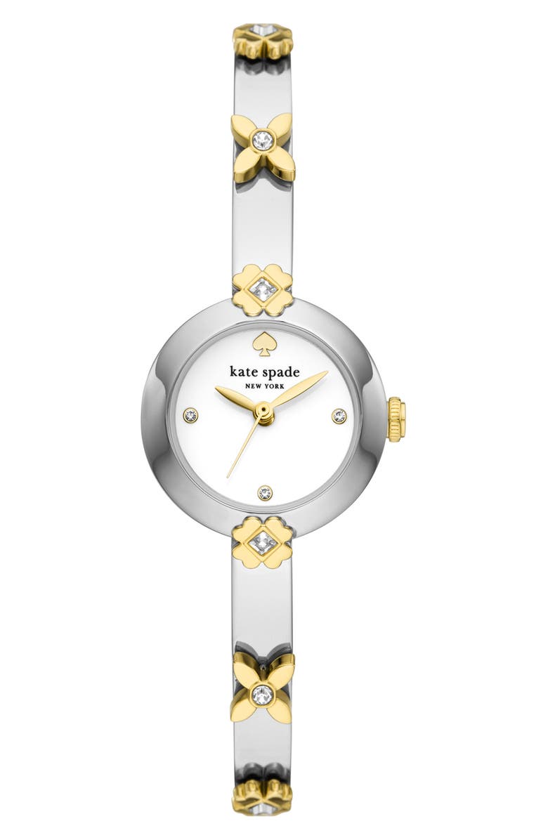 Kate Spade New York monroe bangle watch, 24mm, Main, color, Two Tone