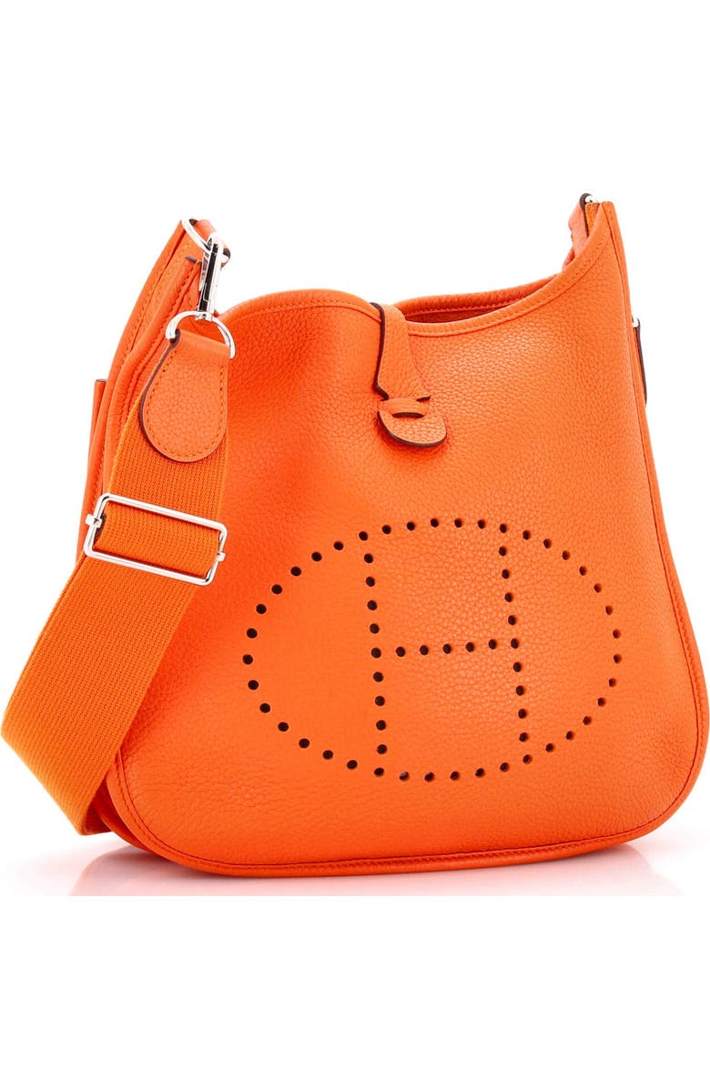 Pre-Owned Hermes Evelyne Bag Gen III Clemence PM, Alternate, color, Feu